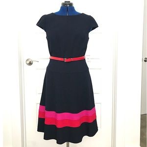 Anne Klein Navy Fit & Flare NWT Sz10